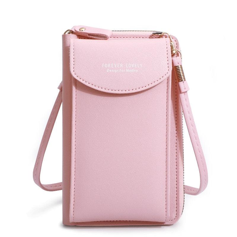 Bolsa Crossbody Couro Feminina - Esteja Protegida contra tentativas de Assalto!